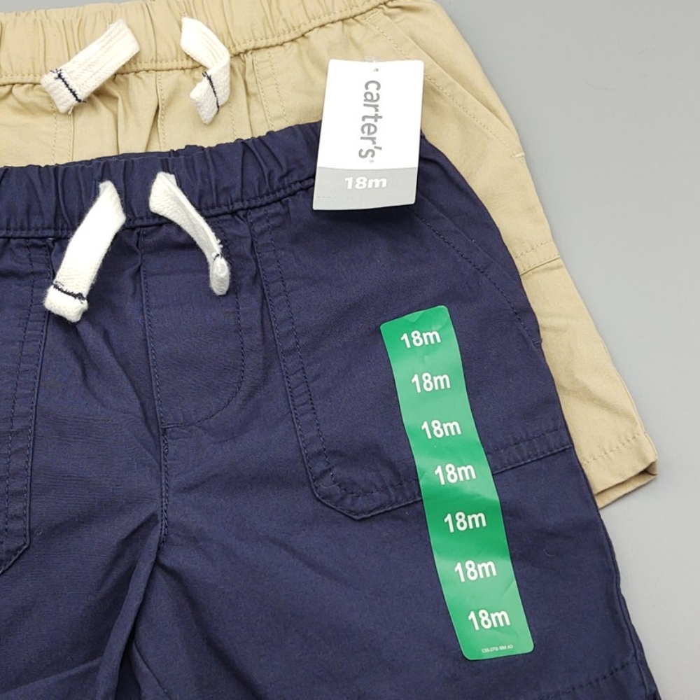 2 pair Carter's shorts